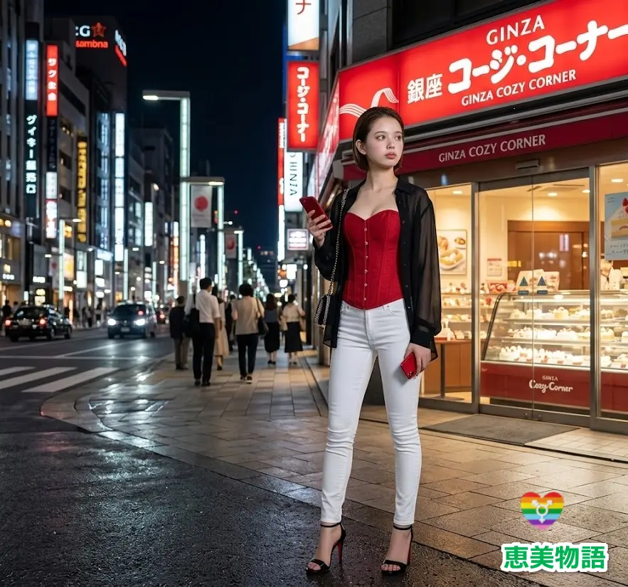 銀座の夜を徘徊通