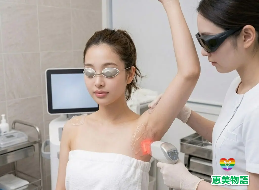 面倒だった腋毛の永久脱毛簡単
