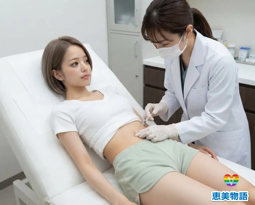 恵美は月1回の思春期ブロッカー投与